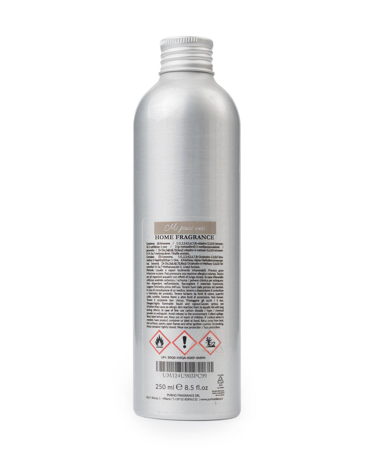 REFILL 250 ML – MI PIACI COSI’ (fragranza Legno/Spezie)