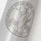 UNIMI Steel Gray Water Bottle 650 ml with Minerva Logo.